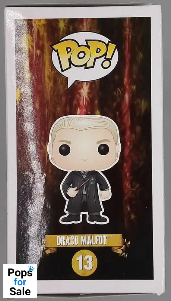 #13 Draco Malfoy - Harry Potter - Box Damaged Funko POP