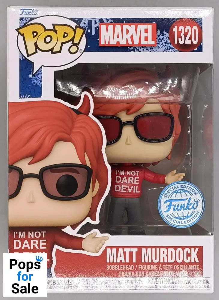 1320 Matt Murdock - Marvel Daredevil - Holidays Funko POP