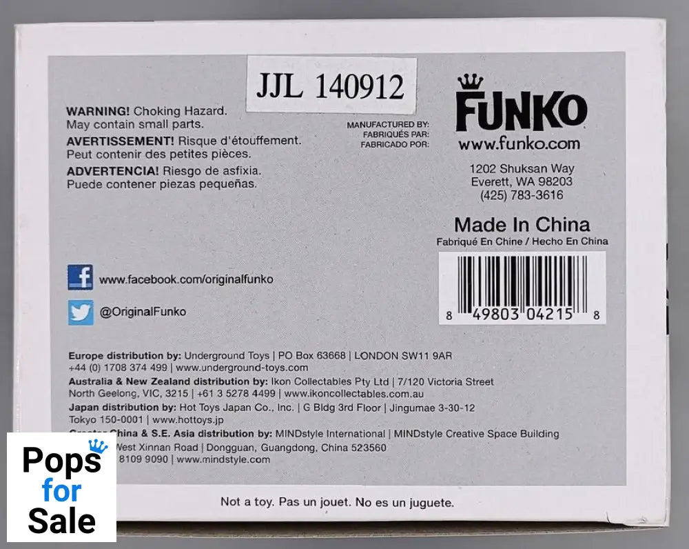 #133 The Crow - The Crow Funko POP