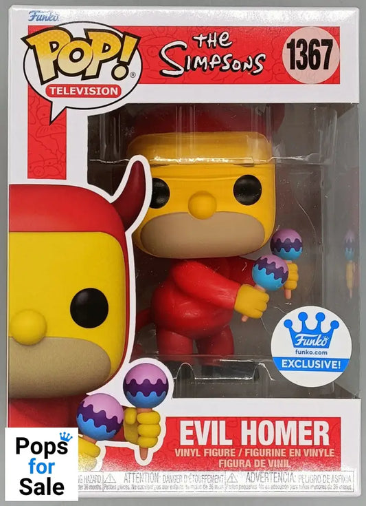1367 Evil Homer - The Simpsons Funko POP - Brand New