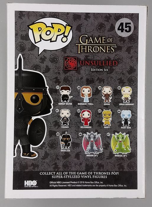 #45 Unsullied - Game of Thrones Funko POP