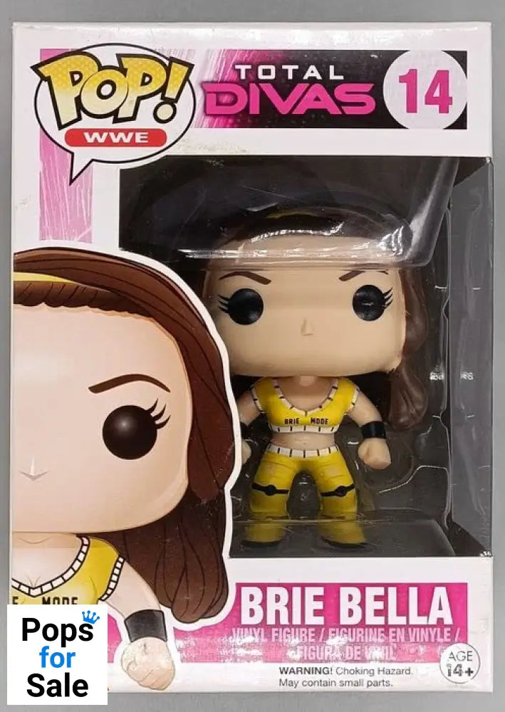 14 Brie Bella - WWE Total Divas - Funko POP - Box Damaged
