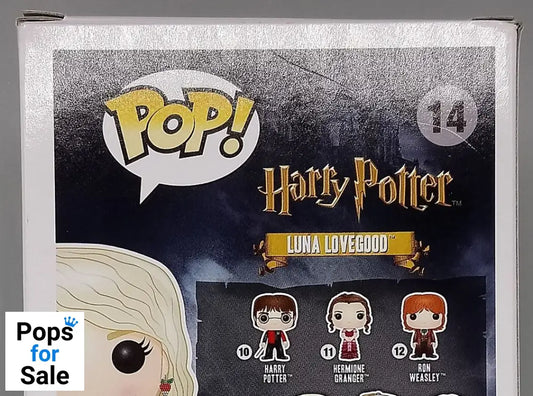 14 Luna Lovegood - Harry Potter - Box Damaged Funko POP