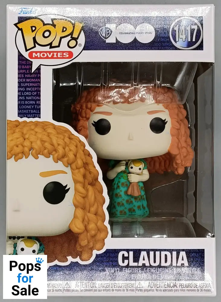 #1417 Claudia - Interview with a Vampire - Brand New Funko POP in Protector