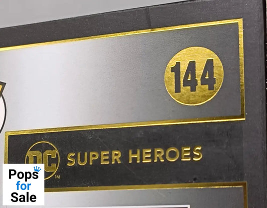 #144 Batman (Teal) - Chrome - DC - 2019 Con - Box Damaged Funko POP