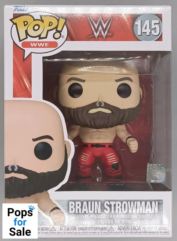 145 Braun Strowman - WWE New Funko POP