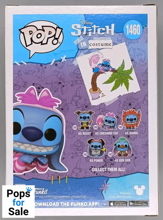 1460 Stitch (as Cheshire Cat) - Disney Lilo & Stitch - Funko POP - Box Damaged