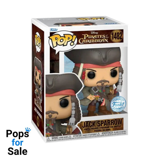 1482 Jack Sparrow - Disney Pirates of the Caribbean Funko POP - Brand New