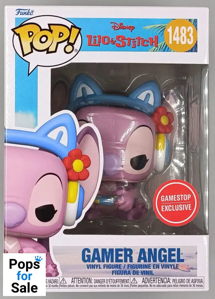 1483 Gamer Angel - Disney Lilo & Stitch Funko POP