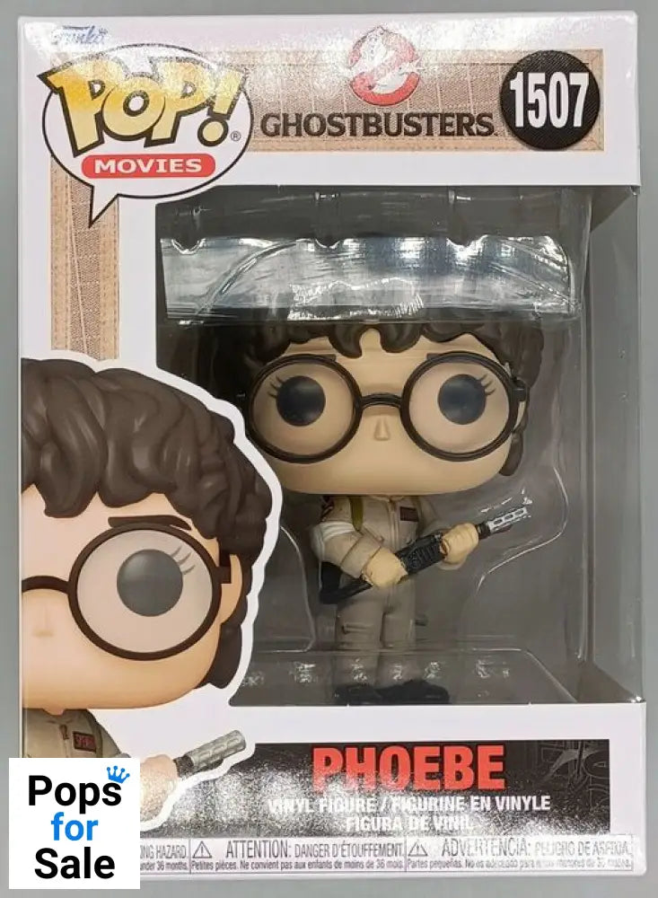 1507 Phoebe - Ghostbusters: Frozen Empire Funko POP - Brand New