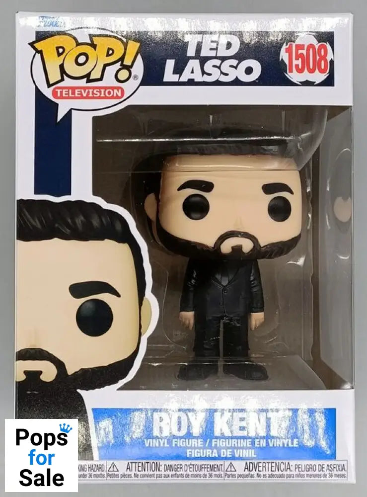 1508 Roy Kent (Black Suit) - Ted Lasso Funko POP - Brand New