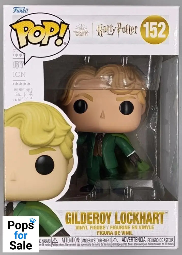 #152 Gilderoy Lockhart (Green) - Harry Potter Funko POP