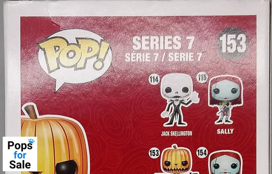 153 Pumpkin King Disney The Nightmare Before Christmas Funko POP - Box Damaged