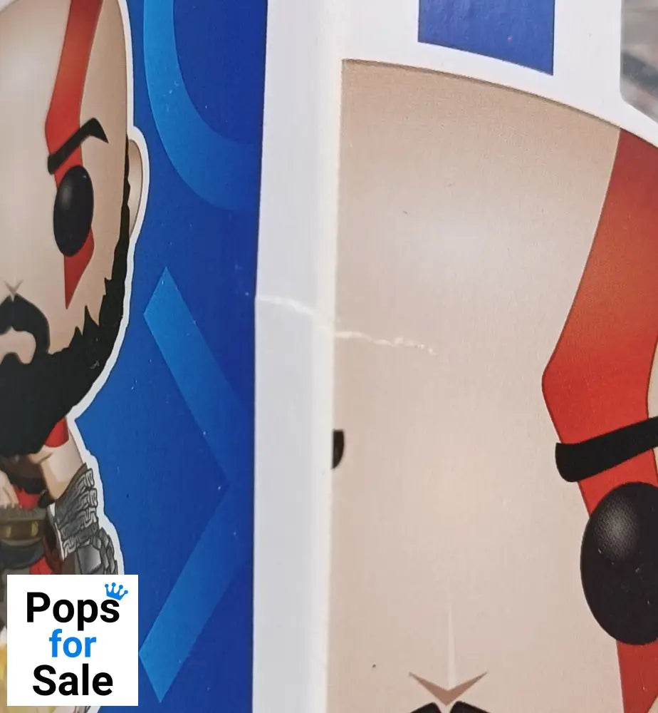 154 Kratos (with the Blades of Chaos) Glow - God of War - Box Damaged Funko POP