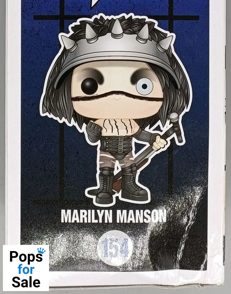 #154 Marilyn Manson - Rocks - Box Damaged Funko POP