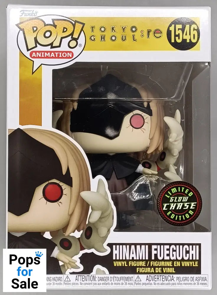 1546 Hinami Fueguchi (Glow Chase) - Tokyo Ghoul:Re Funko POP - Brand New