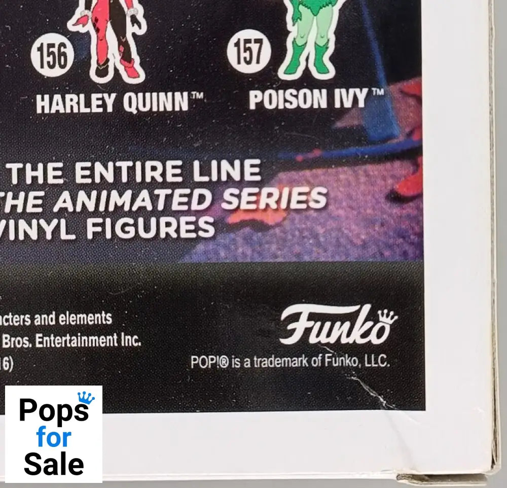 #155 The Joker - DC Batman The Animated Series - Box Damaged Funko POP