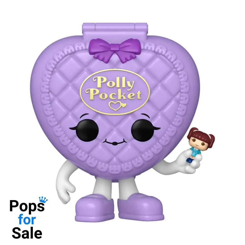 158 Polly Pocket Heart Shell (PU) - Polly Pocket Funko POP - PRESALE POP! Figures