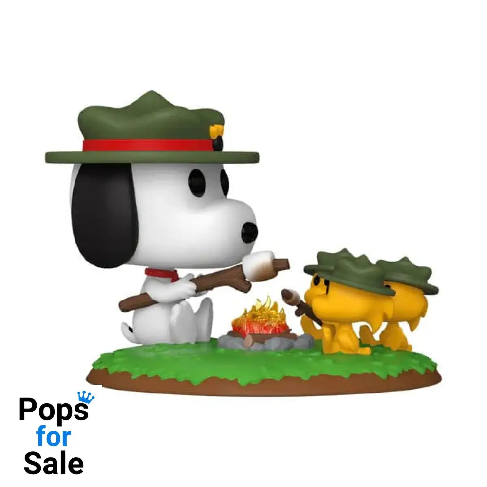 1587 Snoopy with Beagle Scouts (Camping) Deluxe - Peanuts New Funko POP