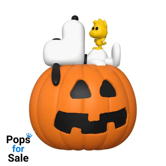 #1589 Snoopy & Woodstock w/Pumpkin Deluxe - Peanuts Funko POP Preorder