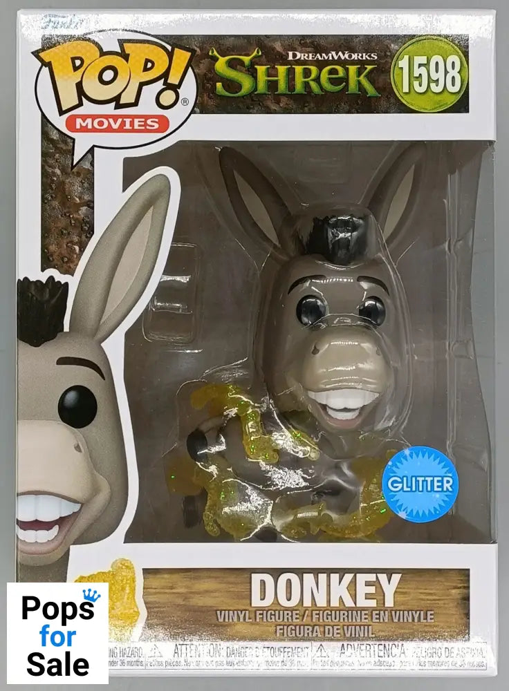 1598 Donkey (Glitter) - Shrek Funko POP