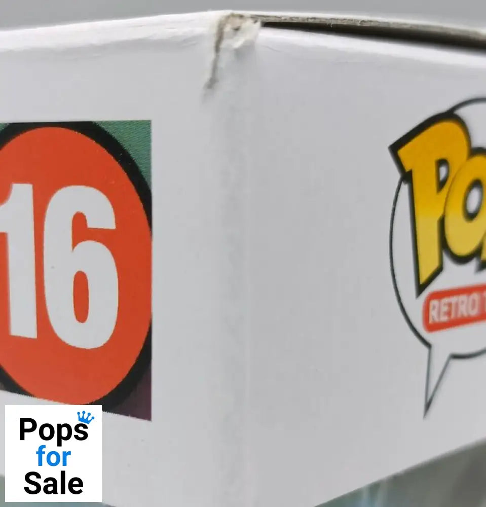 #16 Leonardo (Retro) Teenage Mutant Ninja Turtles Box Damaged Funko POP