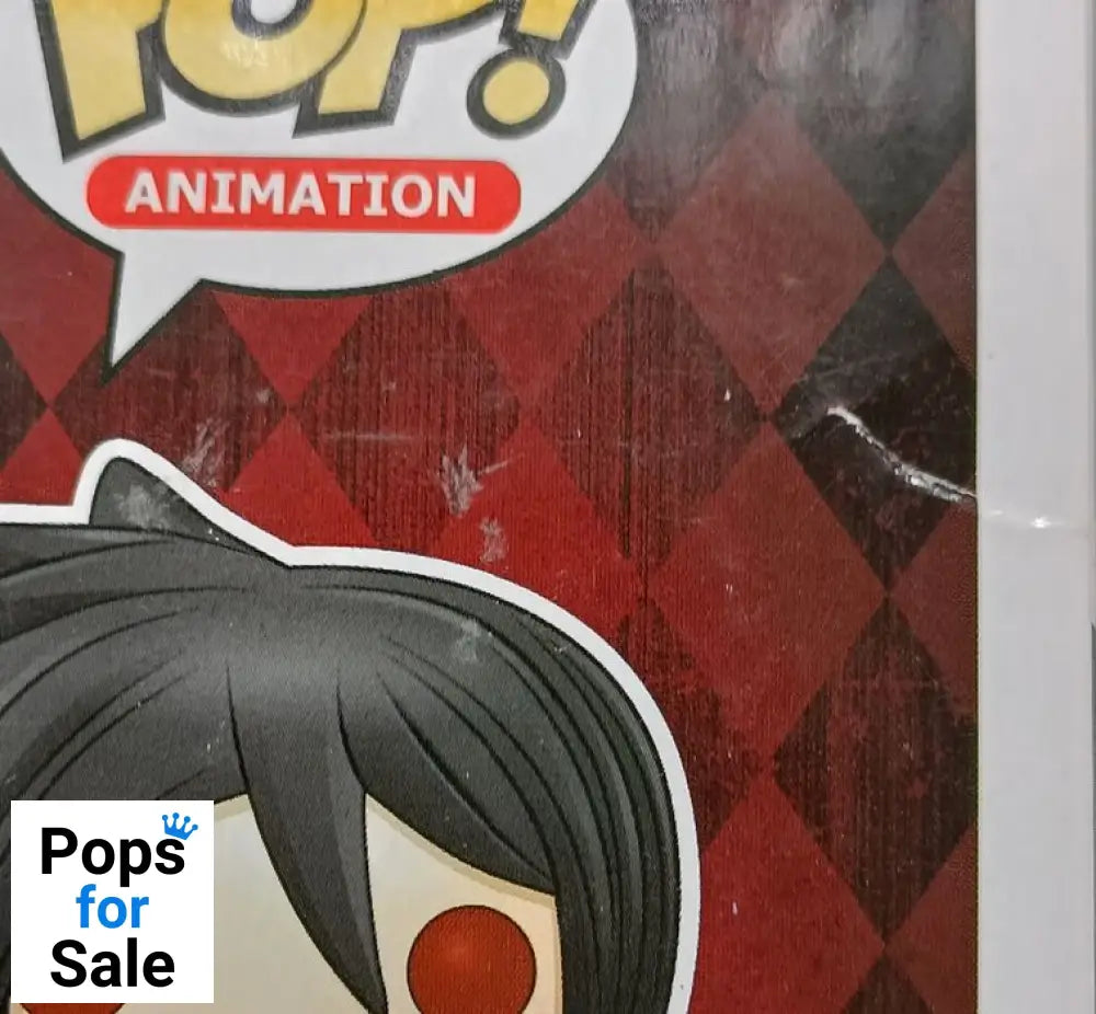 16 Sebastian - Black Butler - Funko POP - Box Damaged