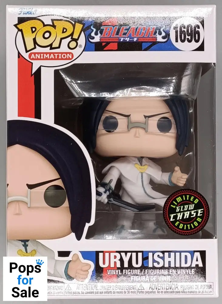 1696 Uryu Ishida - Glow Chase - Bleach Funko POP - Brand New