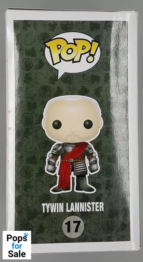 17 Tywin Lannister (Silver) - Game of Thrones - Funko POP - Box Damaged