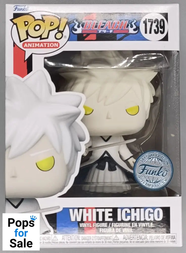 1739 White Ichigo - Bleach New Funko POP