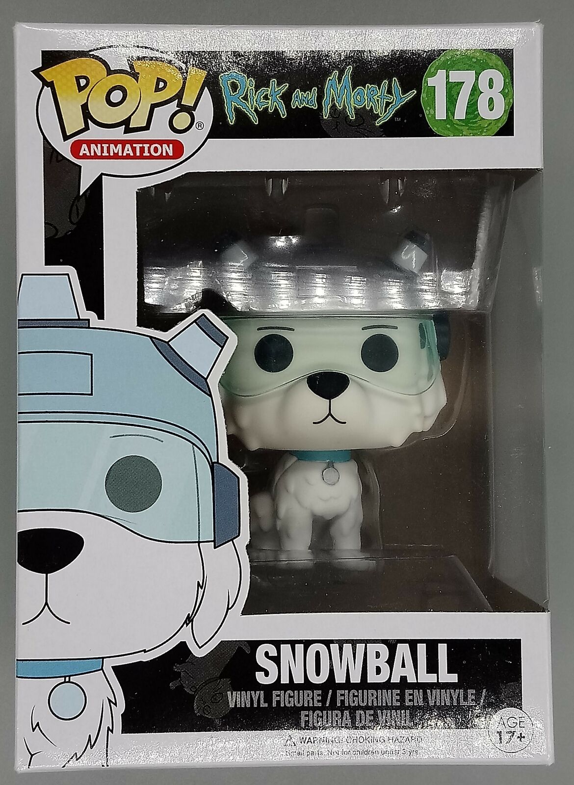 #178 Snowball - Rick and Morty Funko POP - PopsforSale.co.uk