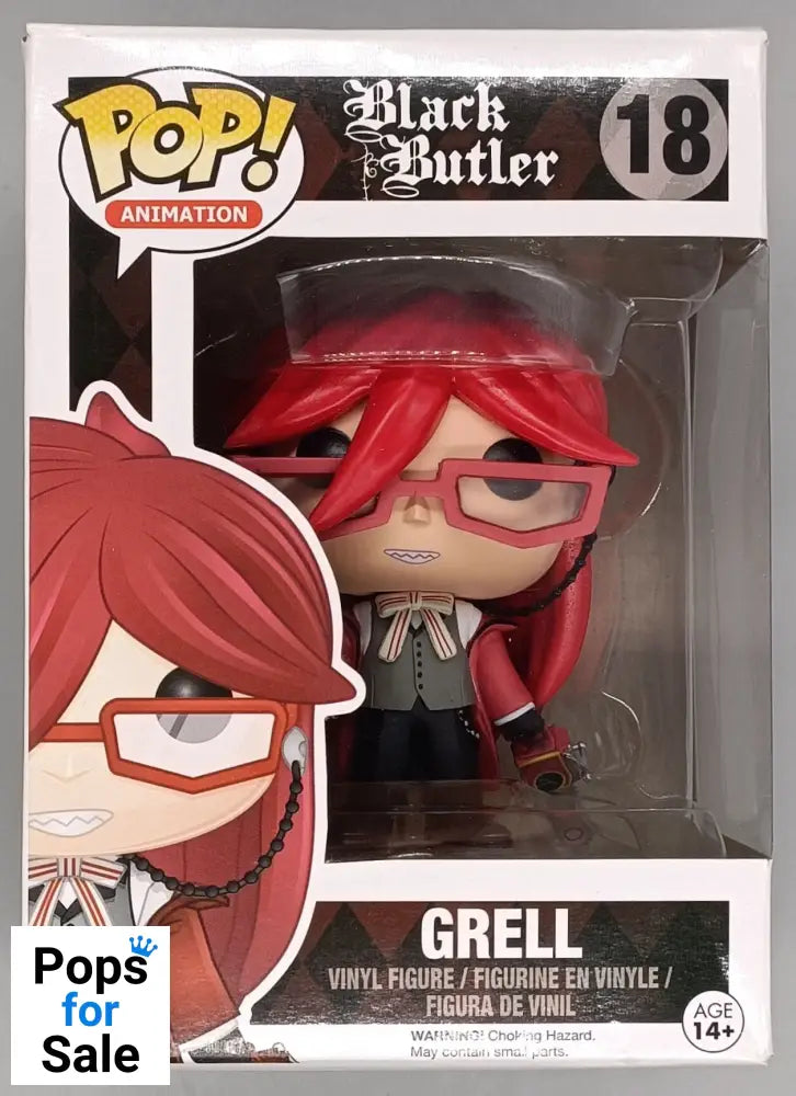 18 Grell - Black Butler Funko POP