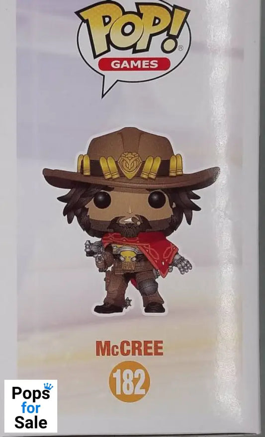182 McCree - Overwatch - Funko POP - Box Damaged