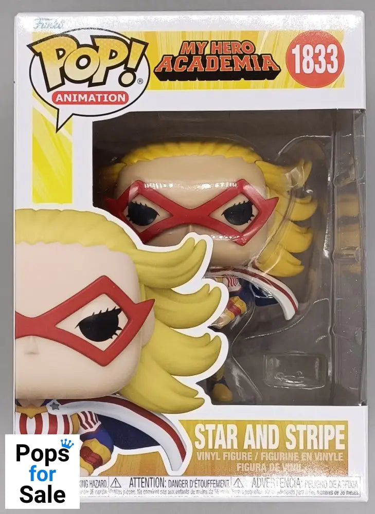 1833 Star and Stripe - My Hero Academia Funko POP - Brand New
