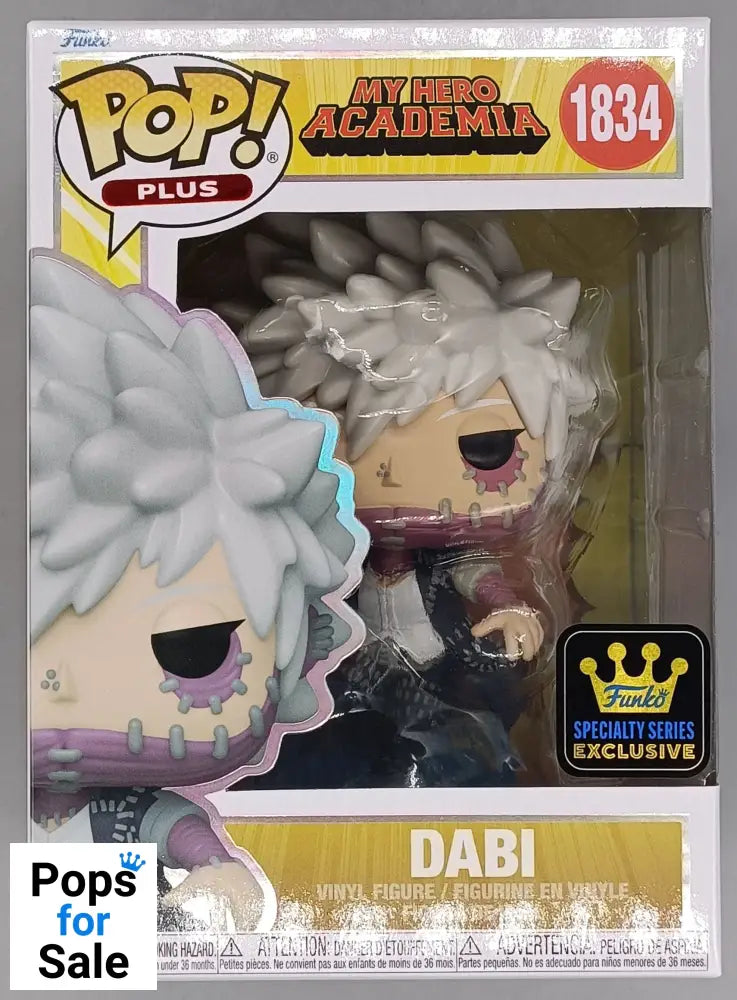 1834 Dabi - My Hero Academia Funko POP - Brand New