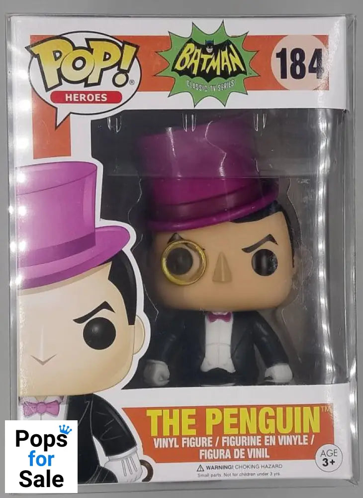 #184 The Penguin - DC Batman Animated Series Funko POP