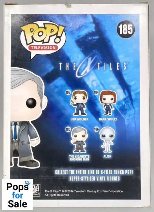 185 The Cigarette Smoking Man - The X-Files - Funko POP - Box Damaged