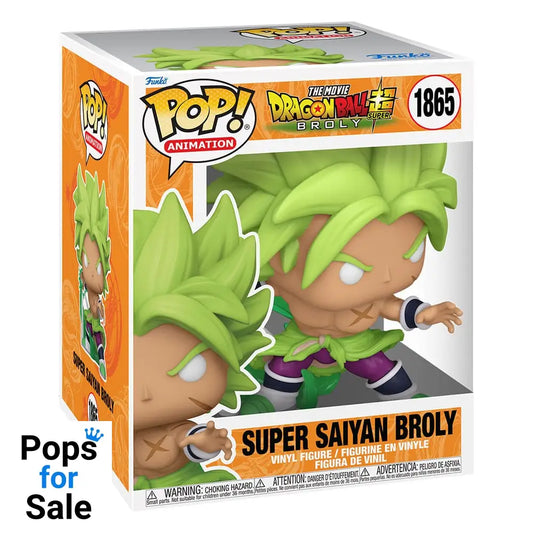 1865 Super Saiyan Broly - 6 Inch - Dragon Ball Super Broly Funko POP - Brand New