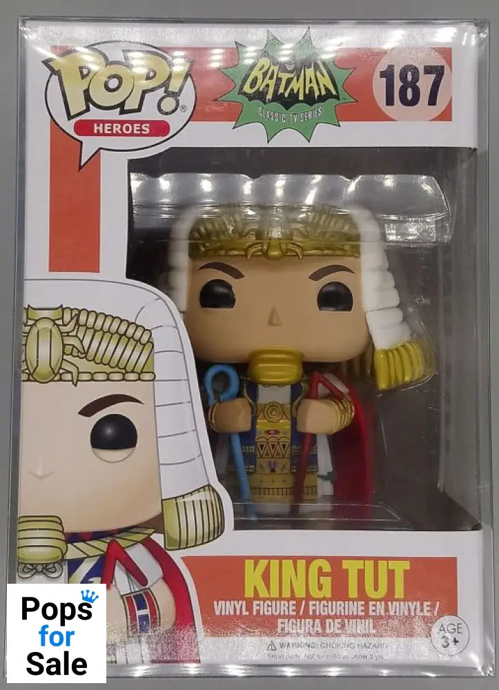 #187 King Tut - DC Batman Animated Series Funko POP