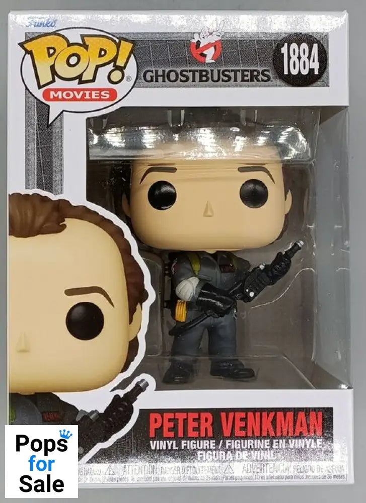 1884 Peter Venkman - Ghostbusters II Funko POP - Brand New