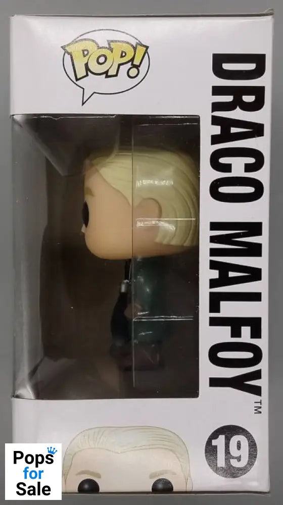 #19 Draco Malfoy (Quidditch) - Harry Potter - Box Damaged Funko POP