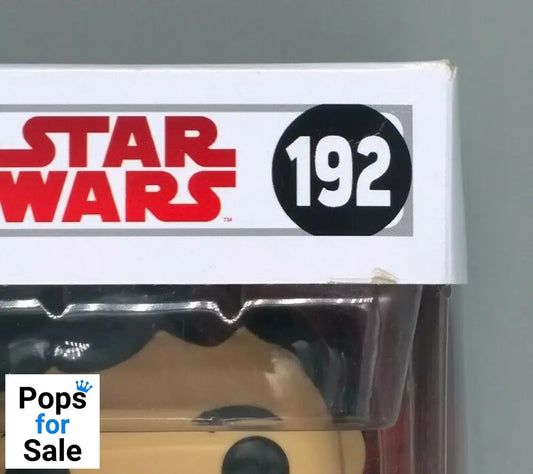 192 Poe Dameron - Star Wars Funko POP - Box Damaged