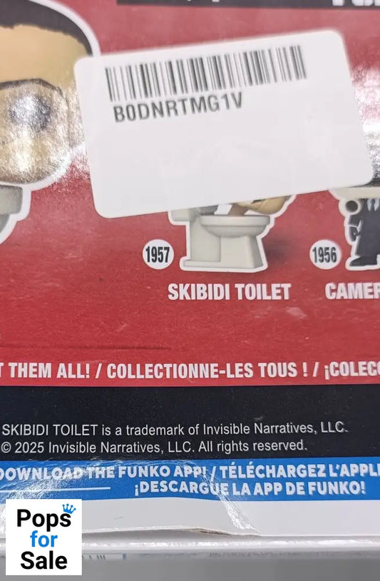 1957 Skibidi Toilet - Skibidi Toilet Funko POP - Box Damaged