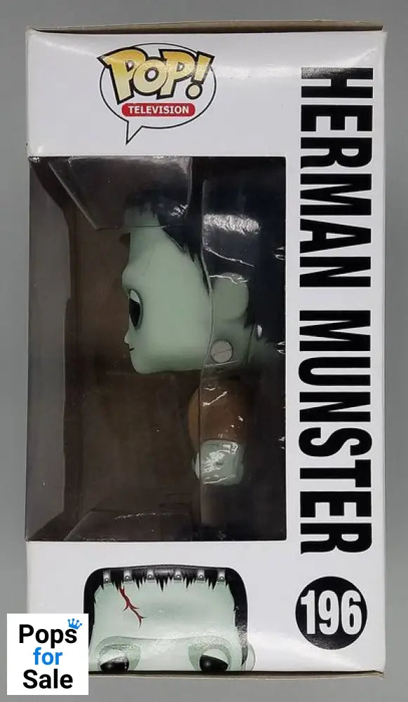 196 Herman Munster - The Munsters - Funko POP - Box Damaged