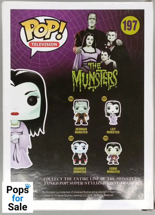 197 Lily Munster - The Munsters - Funko POP - Box Damaged