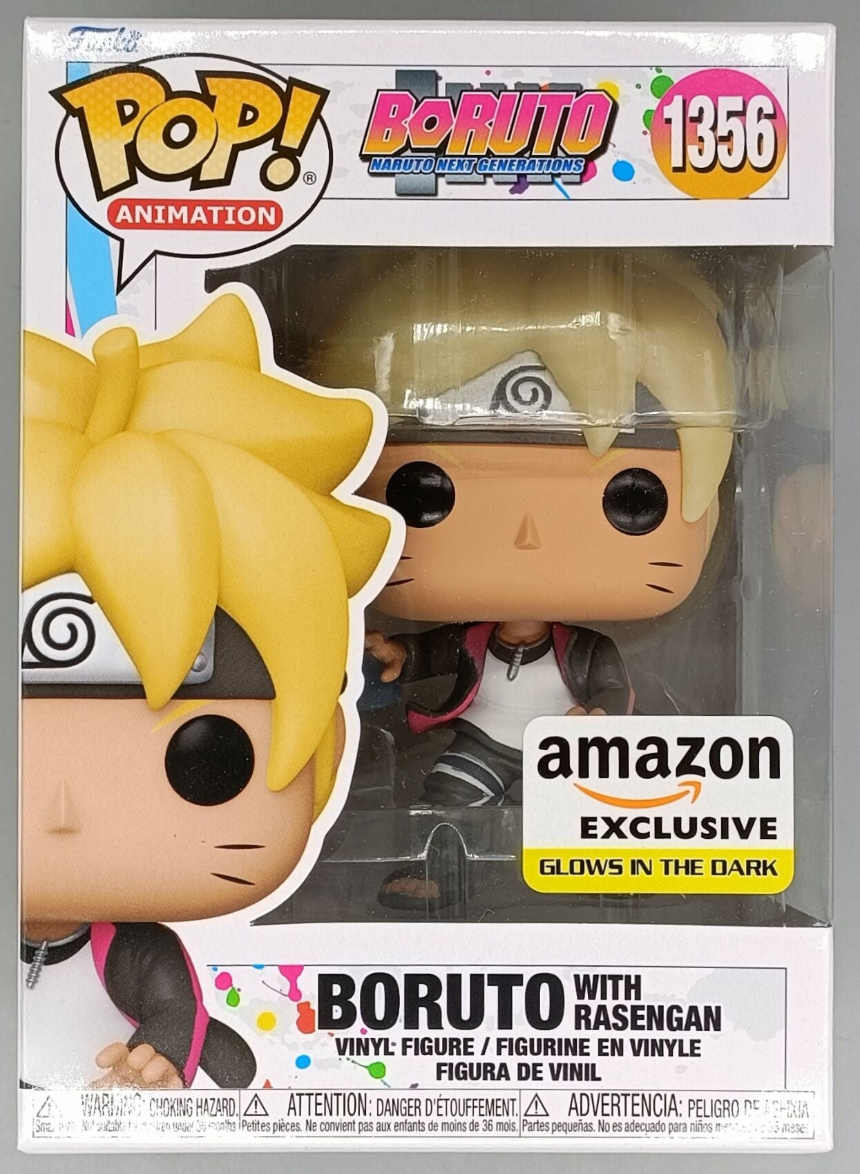 1356 Boruto w/Rasengan (Glow) - Boruto: Naruto Next Generations Funko POP - Brand New
