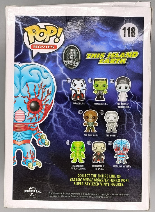 #118 Metaluna Mutant - Universal Monsters - Box Damaged Funko POP