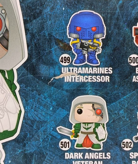 501 Dark Angels Veteran - Warhammer 40000 - Funko POP - Box Damaged