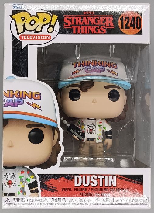 #1240 Dustin - Stranger Things - Box Damaged Funko POP