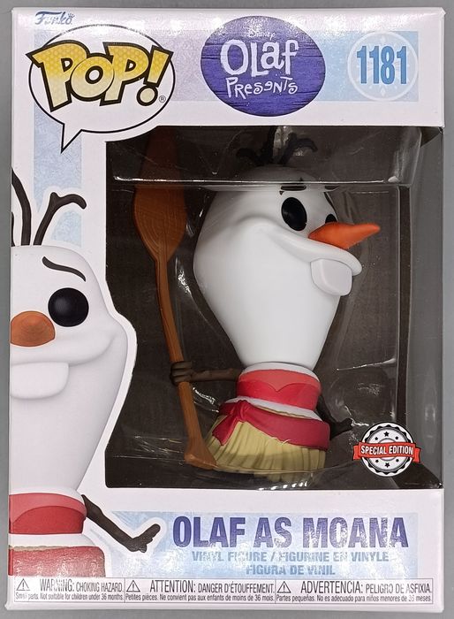 #1181 Olaf as Moana - Disney Olaf Presents Funko POP